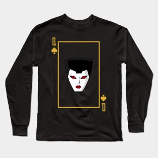 Queen Card Long Sleeve T-Shirt